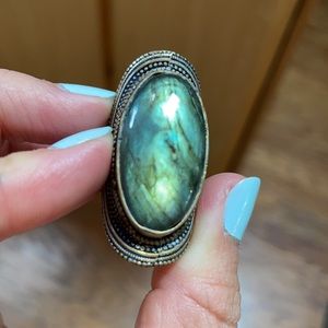 Labradorite Vintage Ring
